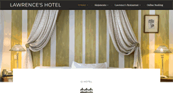Desktop Screenshot of lawrenceshotel.com